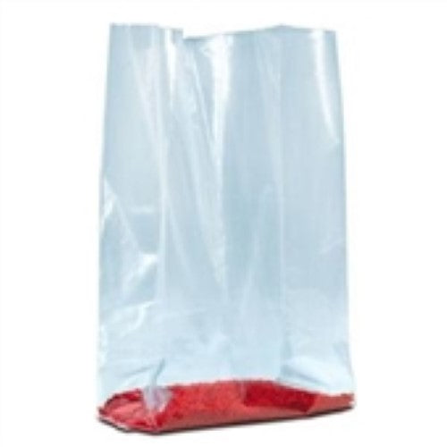 6 x 4 x 12" - 1.5 Mil Gusseted Poly Bags -1000 per Case
