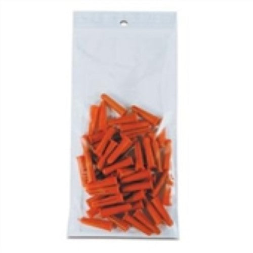6 x 8" - 2 Mil Reclosable Poly Bags w/ Hang Hole -1000 per Case
