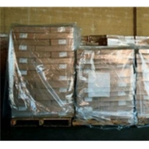 51 x 49 x 85" - 3 Mil Clear Pallet Covers -50 per Case