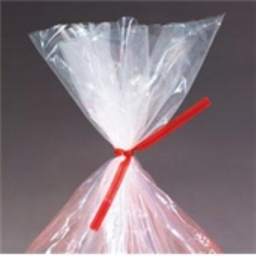 7 x 5 /32" White Plastic Twist Ties -2000 per Case