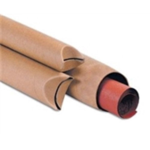 3 x 26" Kraft Crimped End Tubes -24 per Case