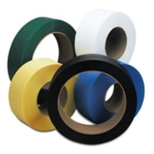 1/2" x 2900' - 16 x 3" Core Polyester Strapping - Smooth -5800 per Case